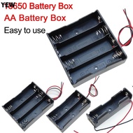 YEW 5pcs/10pcs AA Battery  Plastic DIY 3.7V/1.5V Batteries Box Clip