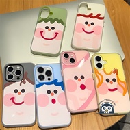 Cartoon Emoji Phone Case For Motorola Moto Edge 60 50 Pro Fusion S50 Neo E22 E14 E13 G Stylus 2025 G
