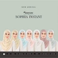 Naelofar Hijab Easy On Sophia Instant Tudung Sarung 💯 Original