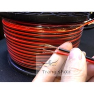 Speaker cable Speaker wire 2x0.5 (real photo) imported copper core unit price 1 meter