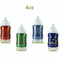 Pacific Baby Thermal Feeding Baby Bottle 4oz (120ml) & Pasific Drink Top