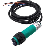 E3F-R2N1 photoelectric Sensor with a Maximum Detection Distance of 2m, Adjustable NPN PNP DC5-36V In