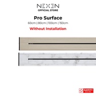 Nexen Pro Surface Power Track(Track Only ,No Installation)|Power Socket|Power Track Socket|E-Bar -Marble White&amp;Light Oak