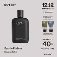 Kahf Revered Oud Eau de Parfum 100 ml Long-Lasting Fragrance (EDP) - Oud and Amber Scent  - Wangi Ta