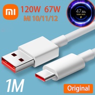 Xiaomi Type C Cable Charger Turbo Fast Charge 67W สายชาร์จ Type C 6A หัวชาร์จ 67W สำหรับโทรศัพท์ Mi 