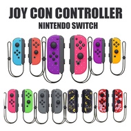จอยคอนโทรลเลอร์1คู่ Nintendo Joy-Con (L/r) คอนโทรลเลอร์ Joy-Con ทนทานแบบยาวสำหรับ Switch &amp; OLED Edition มือจับแบบ Joy-Con พร้อมสายคล้องมือ