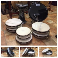 Set Bass Hadrah (Hitam + Silver)