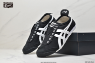 Onitsuka Tiger Shoe 66 Outdoor for Men's and Women's Shoe Casual Classic Canvas Soft Soles Comfortable Light Breathable Walking Shoe Sports Jogging Black/White