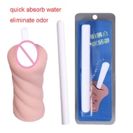 2PCS Quickly Absorb Water Sex Toy Accessories for Sex Doll Male Masturbator Diatomaceous Earth Moisture Absorption Rod Hygroscopic Stick