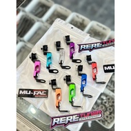 1pcs MUFAC CNC TUBE BRACKET UNIVERSAL CNC BRAKE TUBE BRACKET FOR ALL MOTORCYCLES UPPER BRAKE TUBE BR