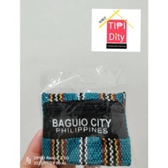 Baguio Wallet Blue Traditional Design