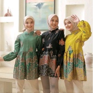 Zalea Blouse -Atasan Batik Wanita Lengan Panjang Terbaru Blouse Batik