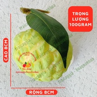 Fake fruit, 1 custard apple, model fruit, fake fruit - home decoration
