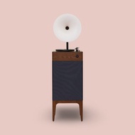 【品味之選】梵尼詩 黑膠音響 內建擴大機 藍牙 Hi-Fi級音質 胡桃