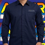 KEMEJA Ready 1 pocket shirt injourney airport shirt injourney airport uniform injourney airport pdh 