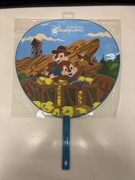 香港迪士尼樂園 Chip 'n' Dale 扇子