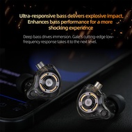 KZ Gale Gaming Earbuds HiFi Deep Bass Comfort Fit Earbuds Headphones In-Ear Monitors Wired Earphones