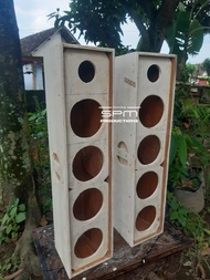 Box Speaker Column 4 Inch isi 4 Speaker dan 1 Tweeter