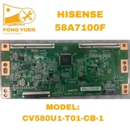 HISENSE TV TCON BOARD 58A7100F