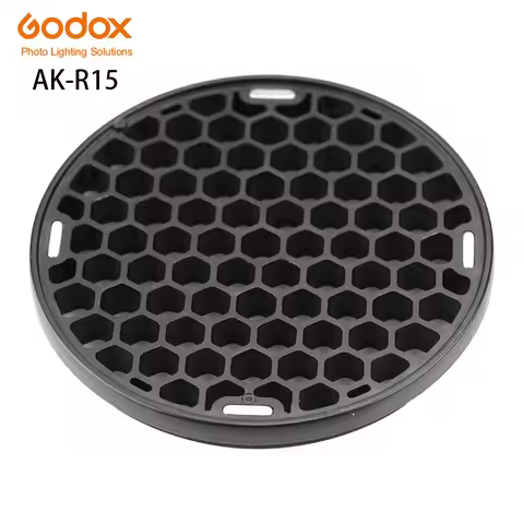 Godox AK-R15 Honey Comb Grid, Compatible with Godox V1 Flash Series, V1-S, V1-C, V-1N, use with Godo