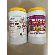 TOTT 10-55-10 Flowering Stimulating Fertilizer for Durian, Coffee, Pepper, npk 10-55-10 500g, tott r