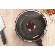 BEST SALE MOEGEN Germany Wok Pan 24,26,28cm Granite Series Non-Stick Original - No Glass-24