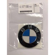 MESIN * Original Bmw Engine Hood Badge Emblem Logo Front Engine Hood 82Mm