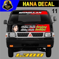 STIKER DECAL KABIN DEPAN L300 ,DECAL STIKER L300 11 Ag