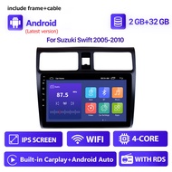 Seicane TopNavi 10.1inch QLED Touch screen Android 13.0 Car Audio Stereo player for 2005-2010 Suzuki