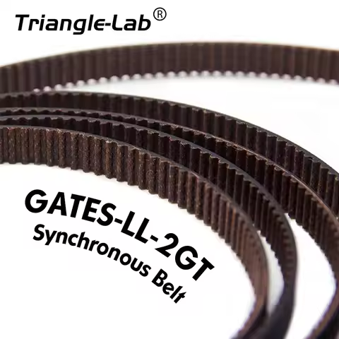 trianglelab Gates 2GT belt synchronous belt Timing belt Width 6MM 9MM 10MM 12MM wear GT2 resistant f