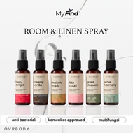 Room & Linen Antibacterial Spray 60ml | Antibacterial | Fabric Freshener Room Freshener