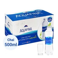 [GIAO HỎA TỐC HCM ] Thùng 24 chai nước tinh khiết Aquafina 500ml  - HOÀNG ANH 68