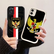 HK-59 Indonesia logo Shockproof Casing for Black and White Silicone OPPO Reno A6 15F 15FS A6X 5G 4G