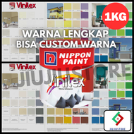 [PART 1] VINILEX 1 KG NIPPON PAINT CAT TEMBOK INTERIOR & EKSTERIOR CAT NIPPON VINILEX PRO 5000