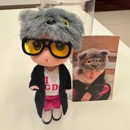 G-Dragon Zoa Concert Cat Doll Handmade Birthday Gift GD Keychain Pendant Toy