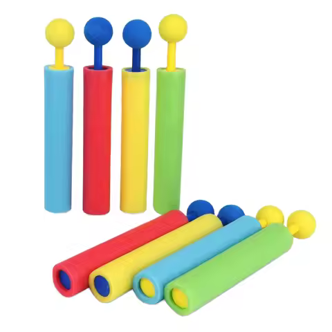 4 Colors 30ft Range Children Foam Water Gun Summer Swimming Pool Toys 4pcs Water Blaster Water Guns 