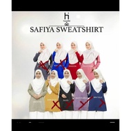 CLEARANCE STOCK (SAFIYAA SWEATSHIRTS BY HAZEL TD) Saiz L