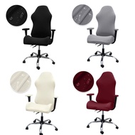 Waterproof Solid Color Gaming Chair Cover Universal Computer Game Competitive Seat Backrest Armrest 