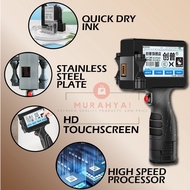 4.3inch 12.7mm Inkjet Printer Date Time Coder Handheld Code Label Metal Plastic Printer for Printing