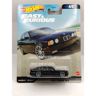 [Car Culture] Hot Wheels 1991 BMW M5 - BLACK - FAST X FAST N FURIOUS CC222