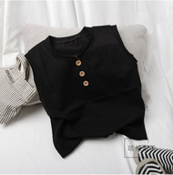 [COTTON 100%] Áo ba lỗ sát nách BLT - BE KOREA cho bé traibé gái từ 7-33KG