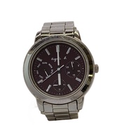 Agnes b. others quartz wrist watch analogues BRD SLV V33J-0010 Direct from Japan Secondhand