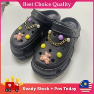 Bcquality Selipar Croc Women Kasut Croc Sandal Crock Shoes Clog Shoes women 洞洞鞋