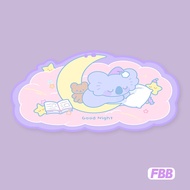 Original FBB Keycaps Good Night PBT Heat Sublimation Pink Customizable Mechanical Keyboard Personali