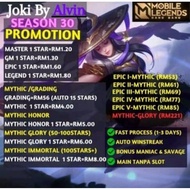 JOKI MOBILE LEGEND/BOOSTING ML RANK BY SHAFIQV1