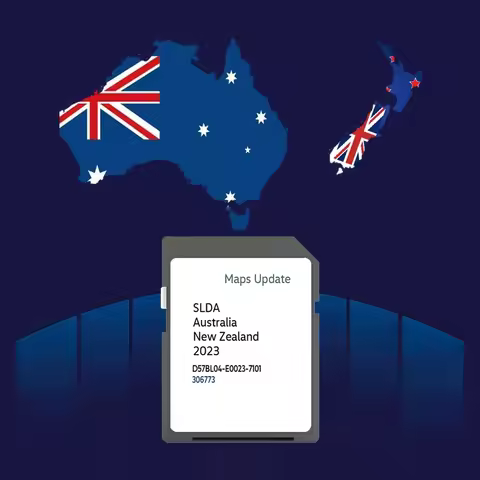 8GB GPS Update Software SLDA Navigation Map Australia New Zealand SD Card for Suzuki Baleno/Ignis/Ji