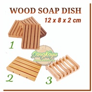 SangKayu Wood Soap Dish Wooden Soap Holder Wooden Soap Container Soap Holder 2