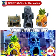 Aquarium Fish Tank  Decoration Pineapple House Crab King Castle Octopus House Fish Shelter Home