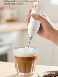 Milk frother  coffee frother, electric handheld frother, household milk frother, mini egg beater, mi