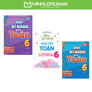 Sách: Combo 3 Cuốn Rèn Kĩ Năng Học Tốt Toán Lớp 6 + Rèn Kĩ Năng Giải Toán Lớp 6